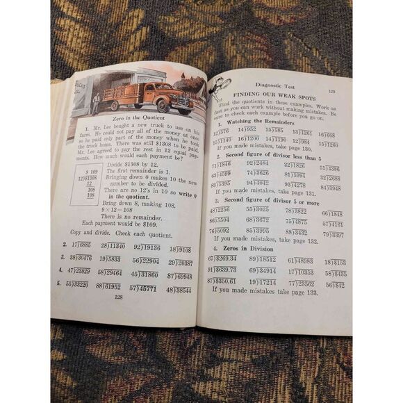 Vintage 1945 Math Book- Arithmetic for You 5 - Picture 10 of 11